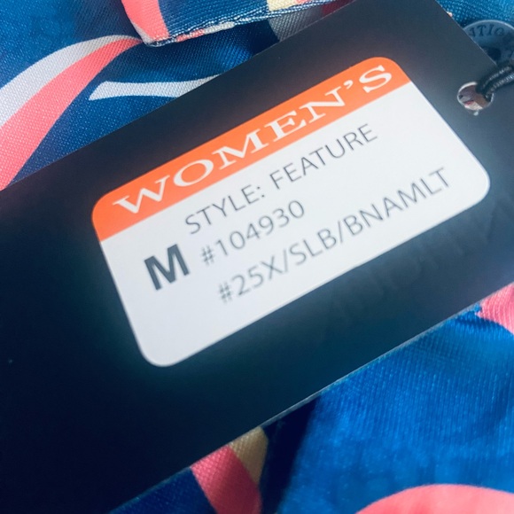 NWT Antigua Sz M Women’s Short Sleeve pull over Golf Polo Shirt - Picture 6 of 6